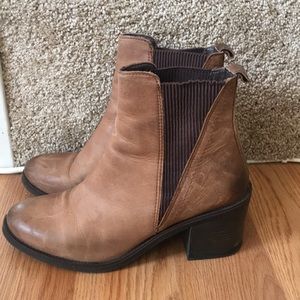 Brown ankle boots from urban outfitters